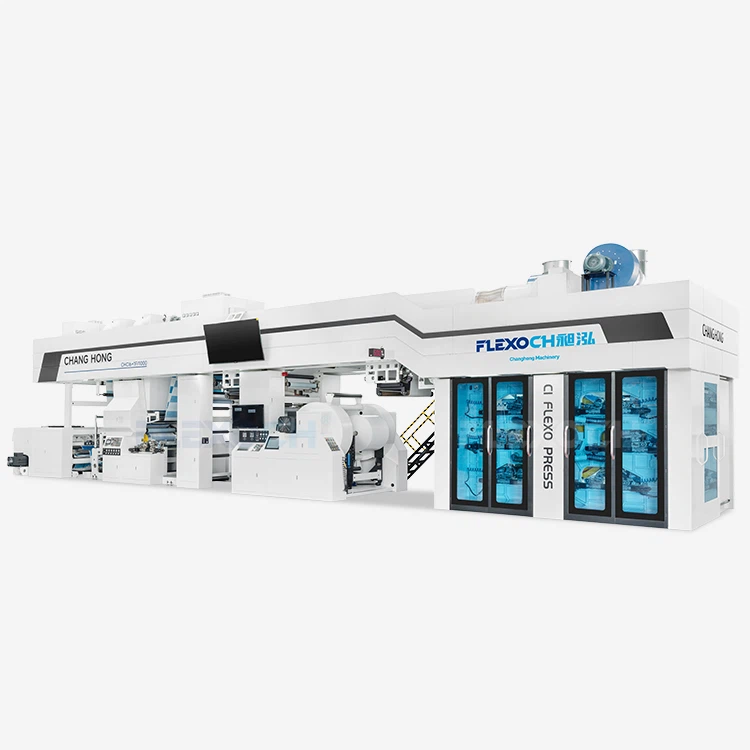 Беззъбна флексопечатна преса за хартия